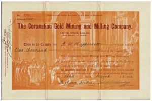 The Coronation Gold Mining and Milling Company
