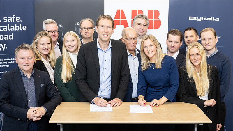 ABB och Blykalla skriver avtal