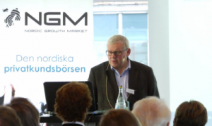 Åke Andersson, VD för Ginger Oil, presenterar företaget