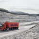 Lastbil från Volvo i Bolidens gruva