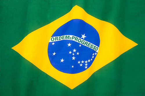 Den brasilianska flaggan