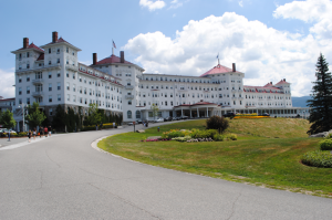Mount Washington Hotel i Bretton Woods, Vermont, där Bretton Woods-avtalet skrevs på