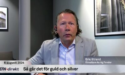 Eric Strand kommenterar guldpriset i EFN