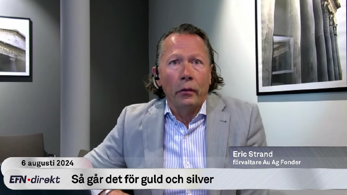 Eric Strand kommenterar guldpriset i EFN