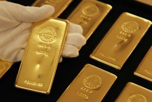 Fine guld bars for investment