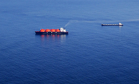 Flytande naturgas (LNG) skeppas till Japan