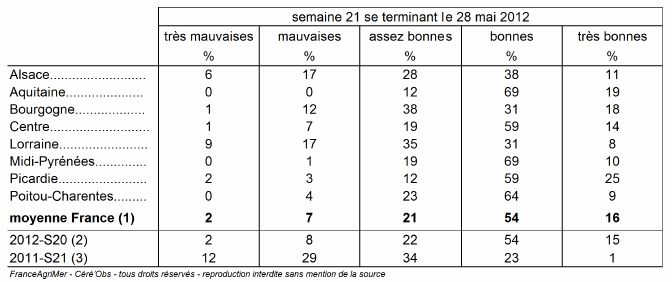 Franska durumvetet - kvalitet - 28 maj 2012