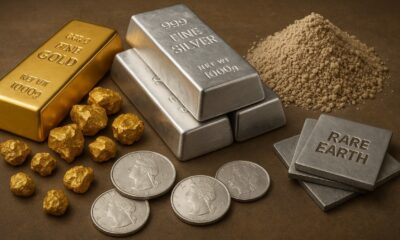 Guld, silver och sällsynta jordartsmetaller