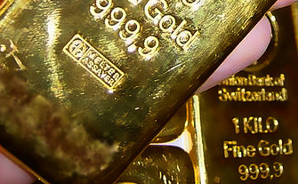 Guldtacka på 1 kilo, 999,9