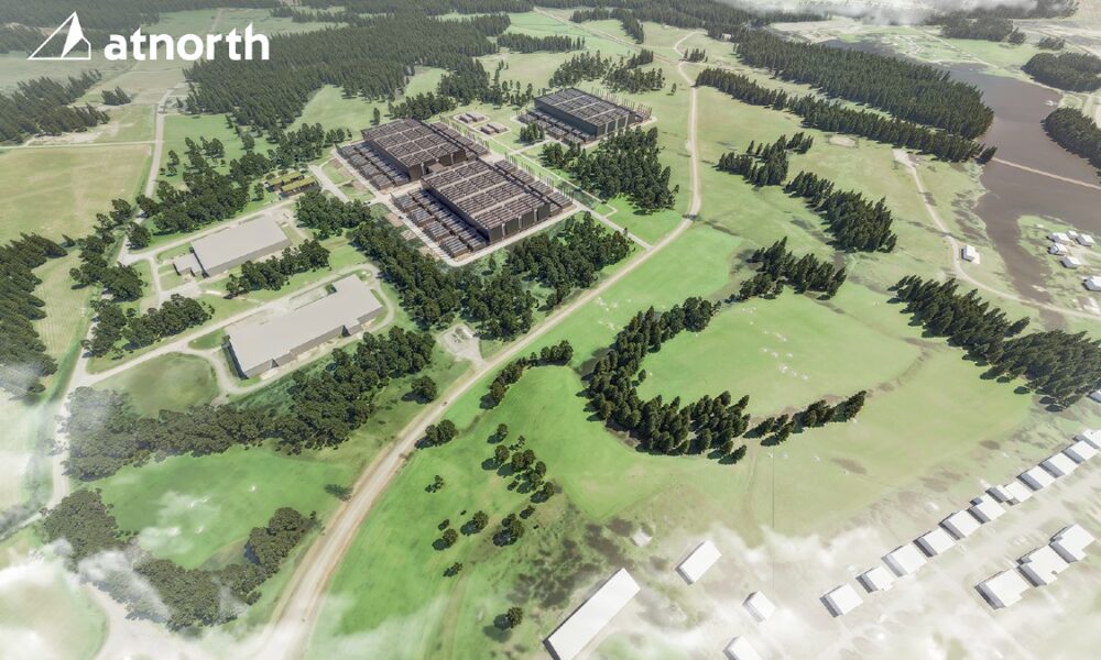 Datacenter på 300 MW i Långsele