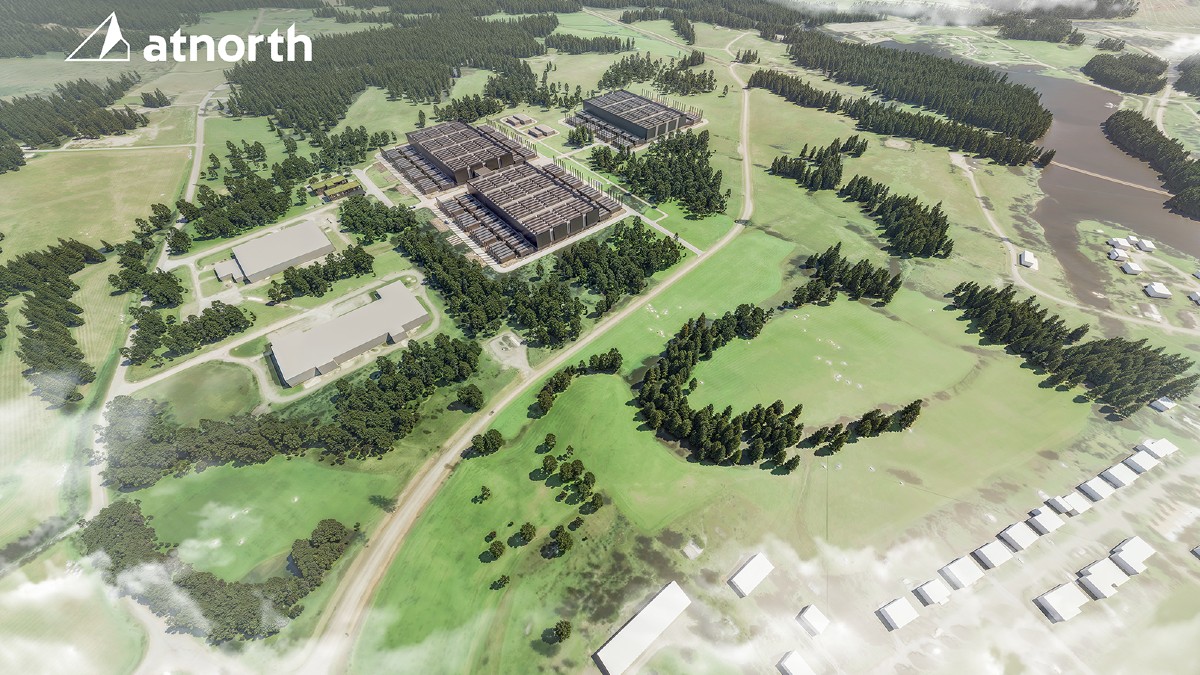 Datacenter på 300 MW i Långsele