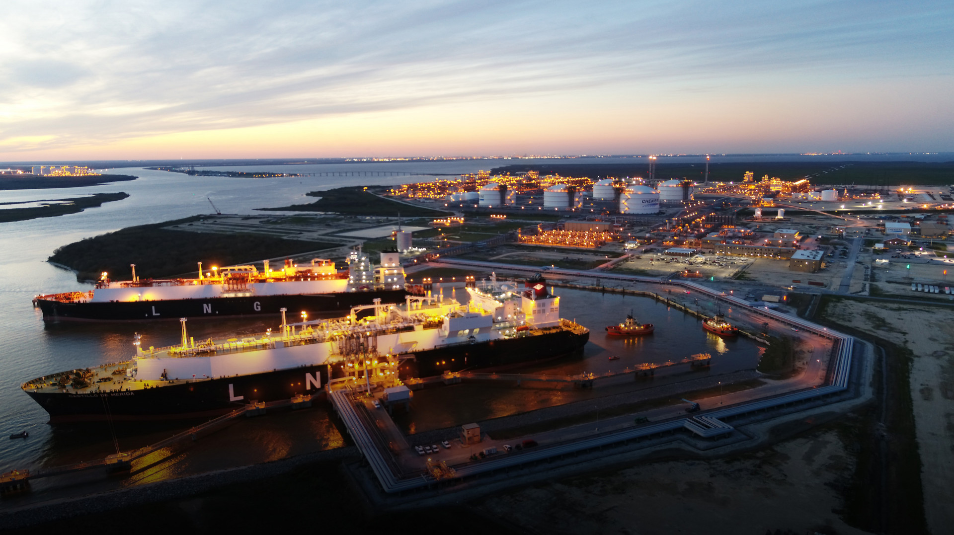 Cheniere i USA exporterar LNG