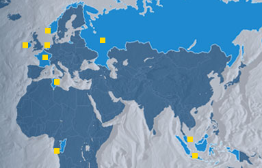 Lundin Petroleum - Karta över tillgångar