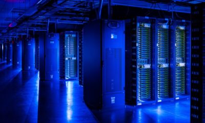 Inne i ett datacenter hos Meta
