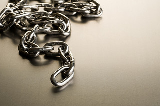 Metal chain by Philipe Put