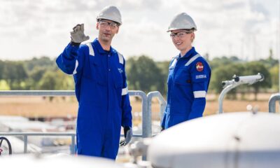 Två medarbetare på Neptune Energy