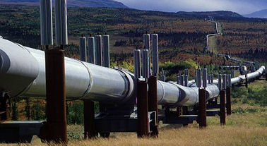 Pipeline för att transportera olja