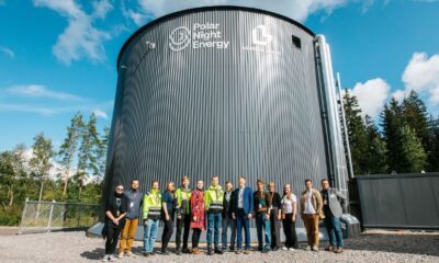 Polar Night Energy lagrar värme i sandlager