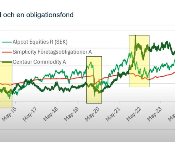 Hur råvaror, aktier och obligationer utvecklas