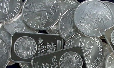 Silvermynt och silvertackor stiger i pris