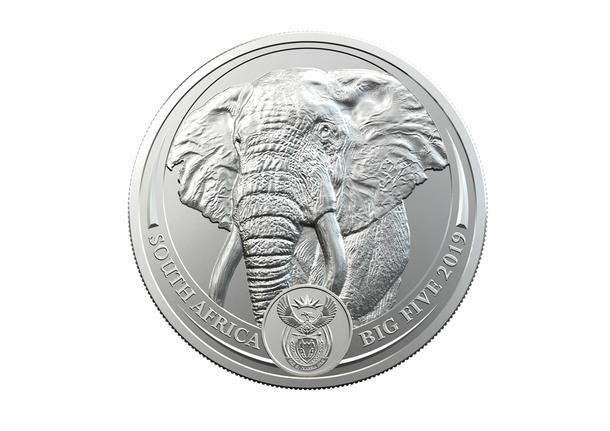 South Africa Big Five coin