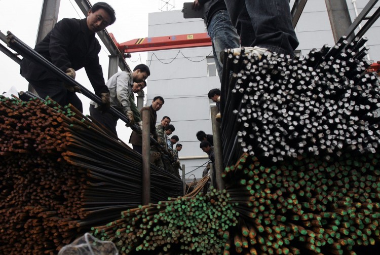 Stål produceras i Kina