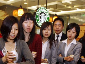 Starbucks - Konsumtion av kaffe i Kina