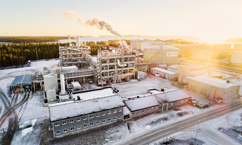 Sunpines fabrik för diesel i Piteå.