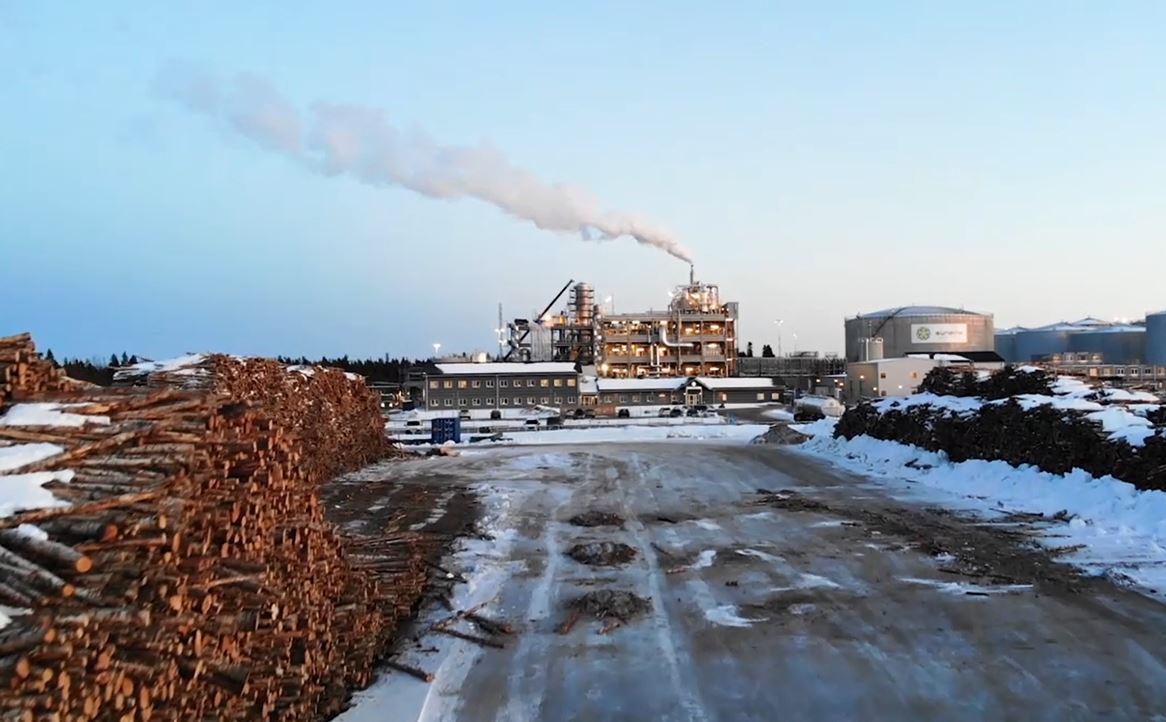 Sunpine tillverkar diesel i Piteå