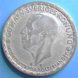 Svensk enkrona - Ett mynt med silver