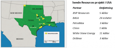 Swede Resources projekt i USA