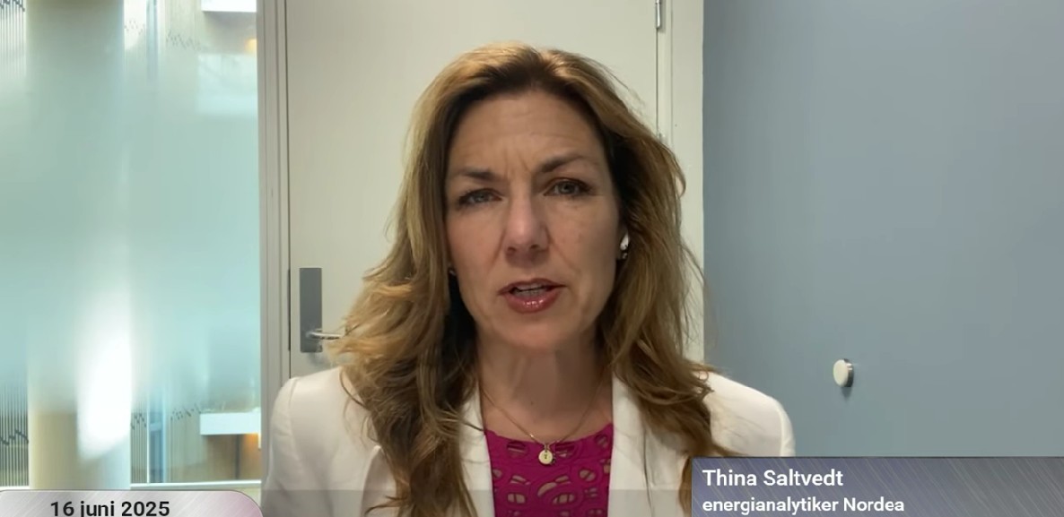 Thina Saltvedt, energianalytiker på Nordea