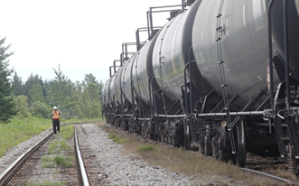 Transport av olja via järnväg i USA